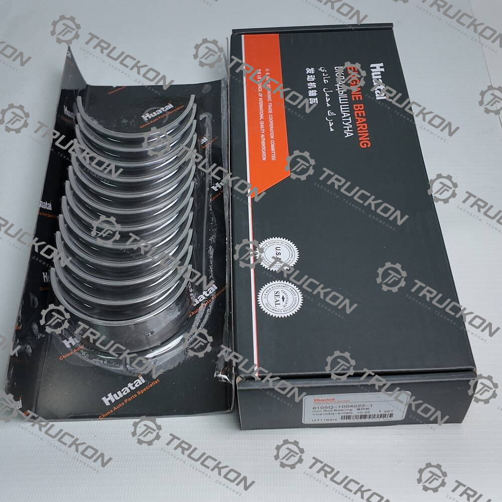 Вкладыш шатунный  0.25  HUATAI YC6108-6105G 1004022